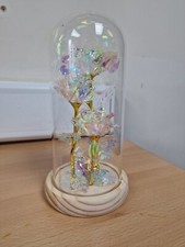 Gift for Women Eternal Rose Forever Roses in Glass Dome,Beauty
