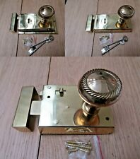 Rim Lock Door Knob Handle Sets