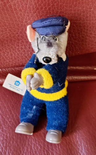 Roland rat clip soft - on, toy