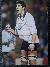 Scotland A Rugby Team signed photographs