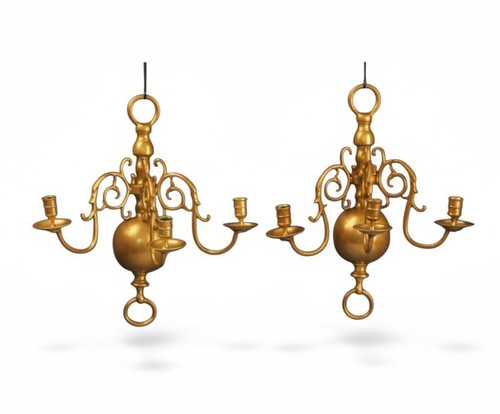 Wall sconces flemish antique - flemish,