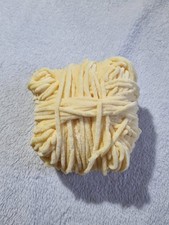 Chenille Knitting Crochet Yarn Yellow