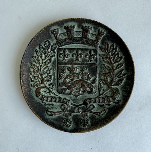 Antique empty pocket bronze - antique,