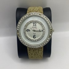 41mm Anaii Pink Lust Couture Collection Quartz Watch Untested Parts / Repair