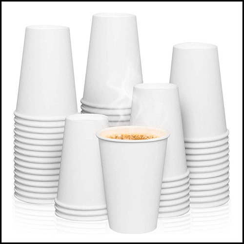 7oz white paper - white, cups