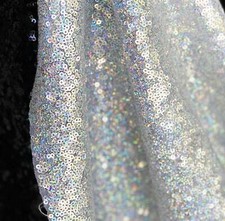 Silver Iridescent Hologram 3mm