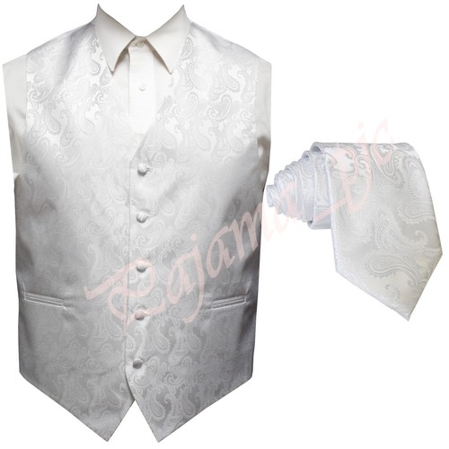 White 6xl paisley tuxedo - to,