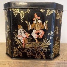 Vintage  Tea / Sweets Tin Caddy 