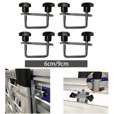 4 Pieces Roof Box U Bolt Clamp