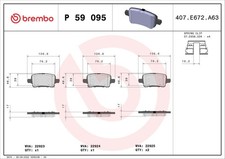 REAR BRAKE PAD SET DISC BRAKE