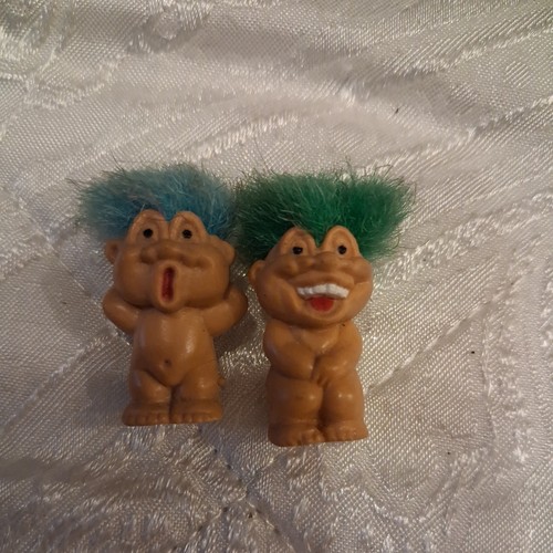 Miniture troll dolls - troll,