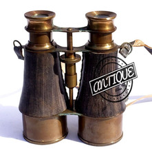 MARINE MILITARE BINOCULARS FIELD NAUTICAL NAVY SPYGLASS SNIPER VINTAGE TELESCOPE