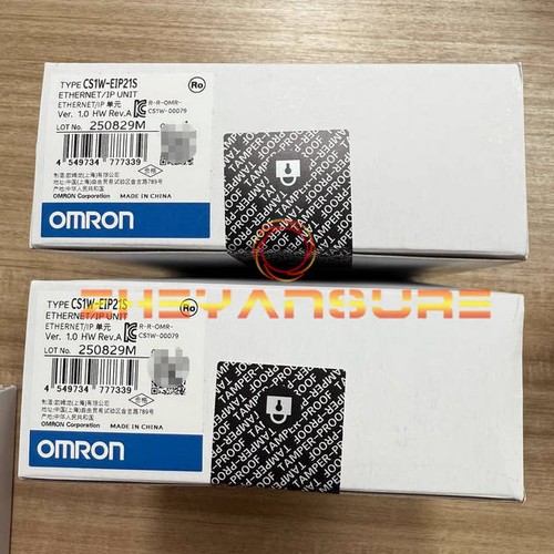 1pc new omron - 1pc, cs1w-eip21s