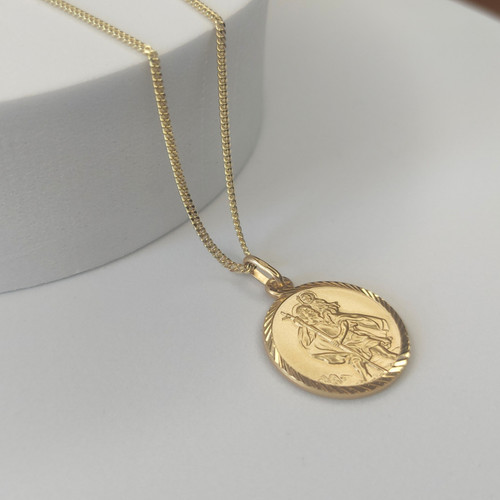 9ct gold silver 18mm - on,