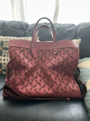 Coach field tote horse and - tote,