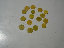 16 antique handmade bone