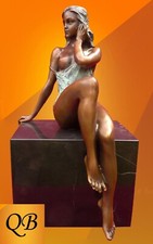 Art deco bronze figurine - bronze,