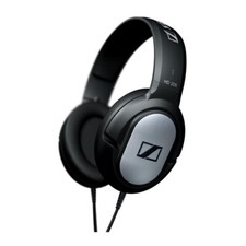 Sennheiser HD 206 On-Ear Dynamic Stereo Wired Headphones - Black/Silver