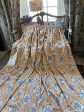 HUGE INTERLINED ROMO CURTAIN Indian Summer by Alison Reed 49" x 91" LONG