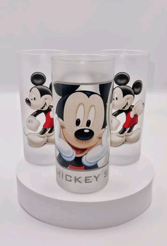Mickey mouse drinking - mouse, glass