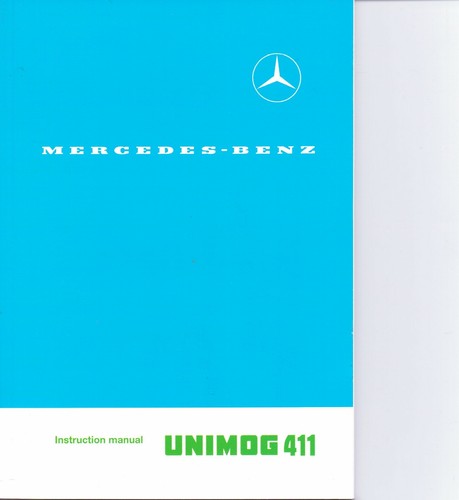 Mercedes benz unimog 411 - mercedes-benz,