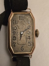 Rare Vintage 9ct Gold Watch
