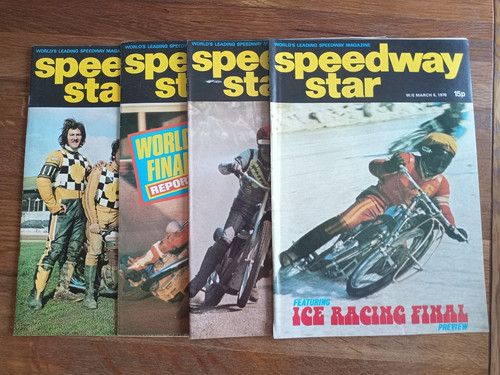 Speedway star magazines - speedway,