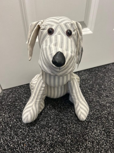 Grey striped dog - grey,