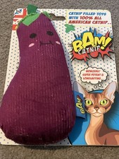 BAM Catnip Genie Aubergine Cat