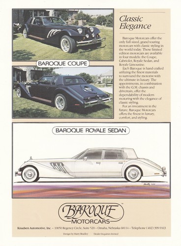 Baroque motorcars coupe - baroque,