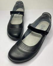 Naot Black Leather Mary Jane