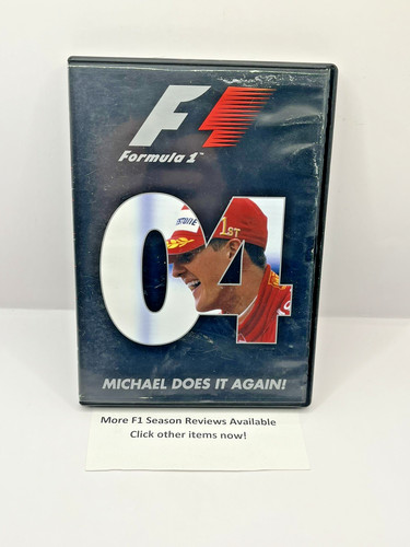 Formula one 2004 dvd - f1,