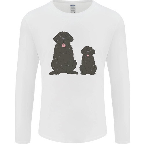 Newfoundland dog with puppy - dog,