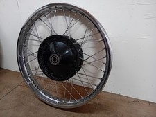 Triumph BSA  8"  full width hub 19" front wheel, rebuilt, unused, exchange