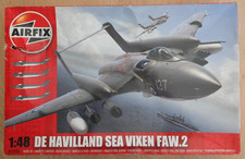 AIRFIX A11002 - DE HAVILLAND SEA VIXEN FAW.2 - 1/48 SCALE MODEL KIT - STARTED