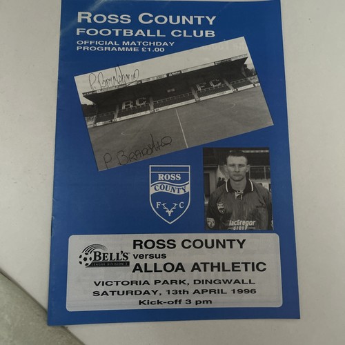 Ross county alloa athletic - ross,
