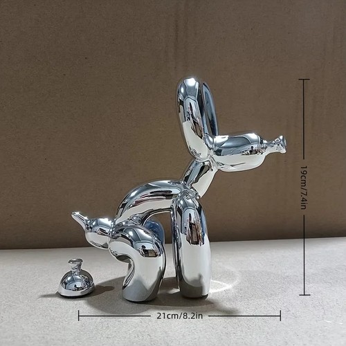 Mini resin dog statue - resin, funny