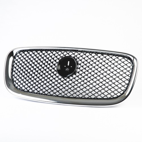 Chrome black abs front grill - chrome/black,