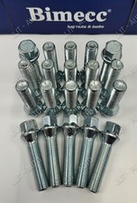 Alloy Wheel Bolts Fits Bmw E65 E66 X3 E83 X5 E53 Tapered M14x1.5 40mm x 20