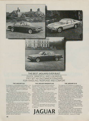 1984 jaguar xj6 - xj6, plas