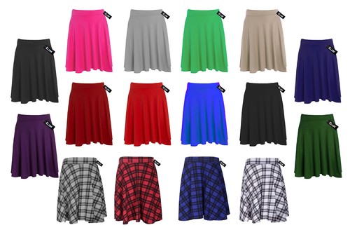 New womens plain tartan - &,