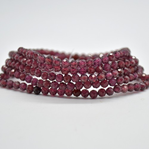 4mm faceted round beads - 4mm,