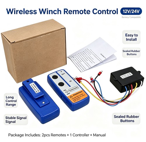 12v electric wireless - wireless, winch