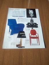 PHILIPPE STARCK DESIGN CHAIR LAMP GUNS ZENIT LOU GHOST VINTAGE ADVERTISING