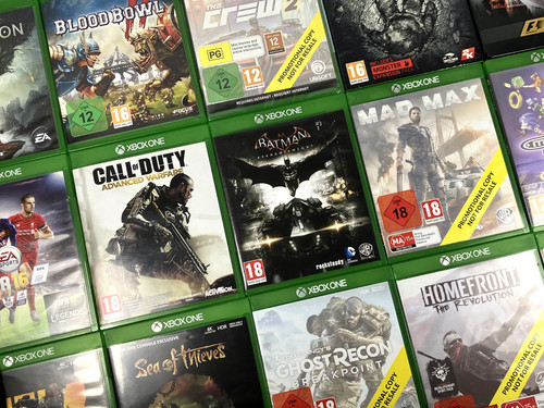 Microsoft xbox one - games,