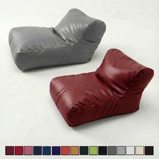 Faux leather bean - bag, chair
