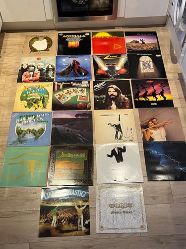 22x 1970s 1980s rock - , vinyl