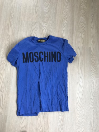 Moschino tshirt blue - tshirt,
