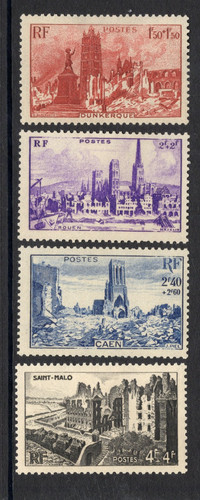 France scott b197 - france, b197-200
