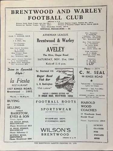 Brentwood warley v - brentwood, &